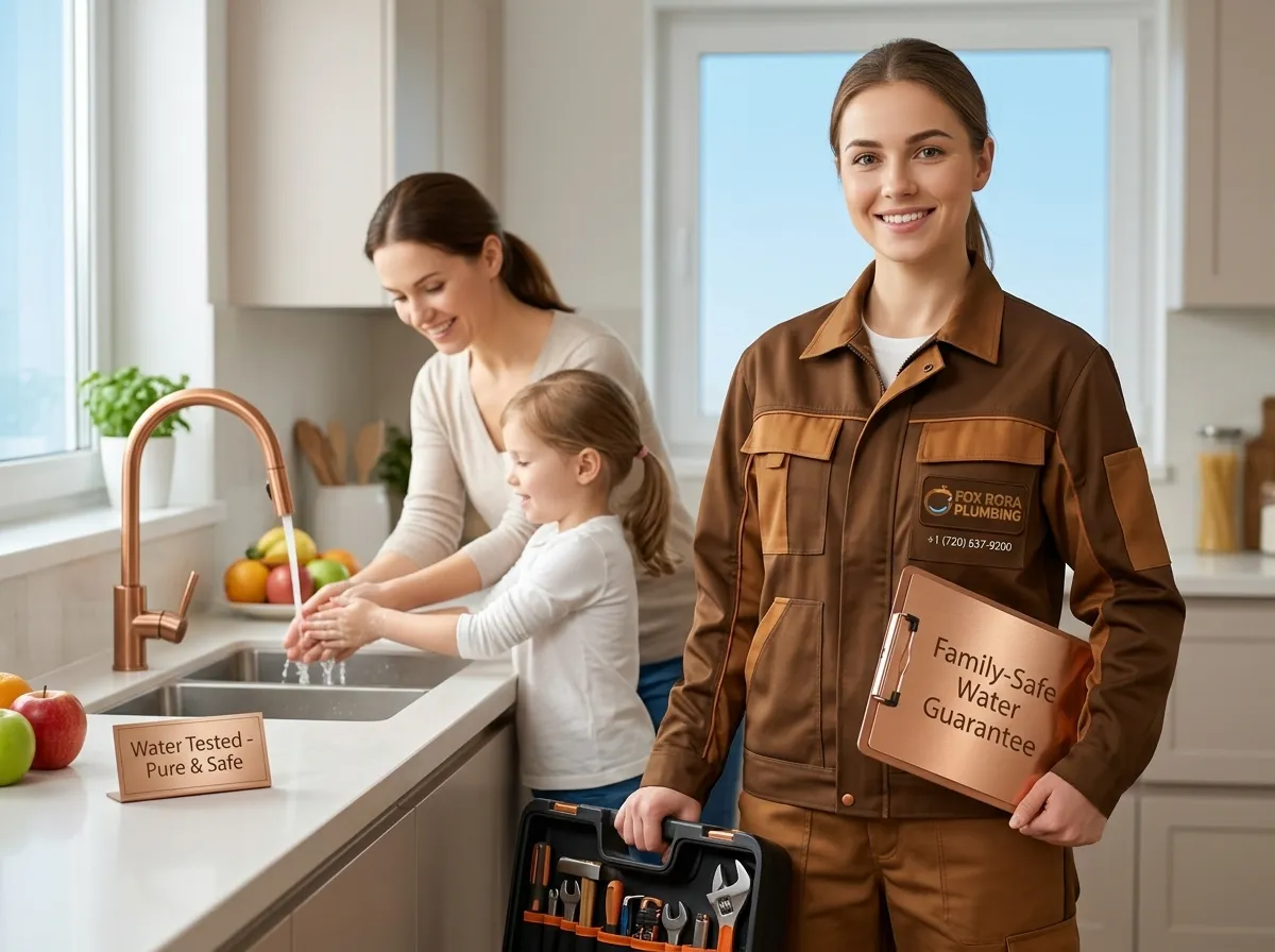 Family-Safe Water Guarantee via Water Filtration by Fox Rora Plumbing Aurora CO